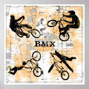 BMX 18, Copyright Karen J Williams Poster