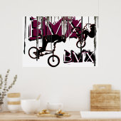 BMX 21, Copyright Karen J Williams Poster (Keuken)
