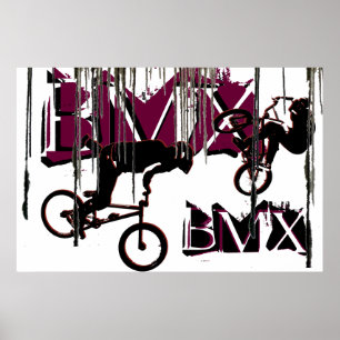 BMX 21, Copyright Karen J Williams Poster