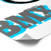 BMX 22, Copyright Karen J Williams Poster (Hoek)