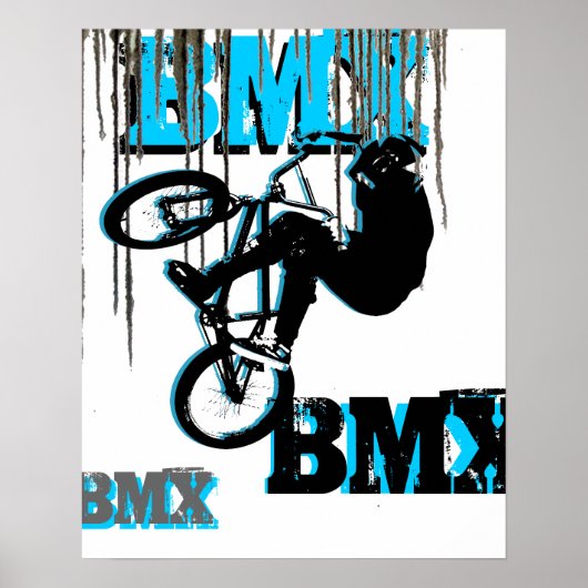 BMX 22, Copyright Karen J Williams Poster (Voorkant)