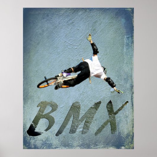 BMX 9, Copyright Karen J Williams Poster (Voorkant)
