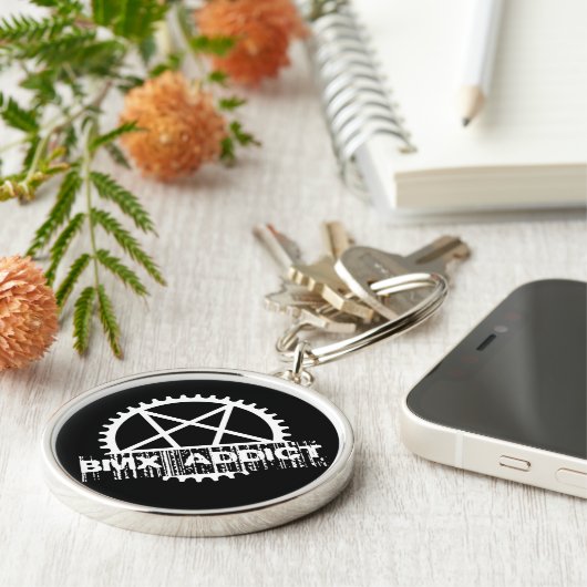 BMX Addict Sleutelhanger (Zijkant)