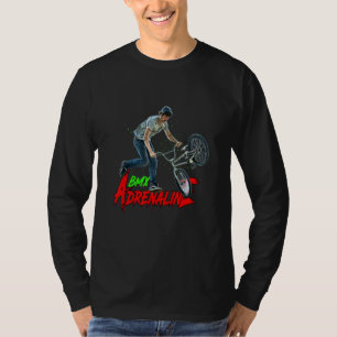 Bmx Adrenaline Sport Xtreme Jump T-shirt