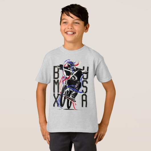 Bmx America - Bmx USA T-shirt (Voorkant volledig)