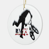 BMX American style 2, Copyright Karen J Williams Keramisch Ornament (Links)
