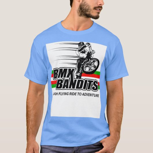 Bmx-bandjes T-shirt (Voorkant)