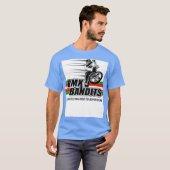 Bmx-bandjes T-shirt (Voorkant volledig)
