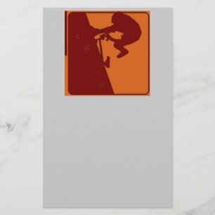 BMX-berijder Pop Art Briefpapier