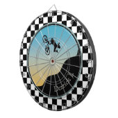 BMX Bicycle Moto Cross Gecontroleerd Dartbord (Voorkant Rechts)