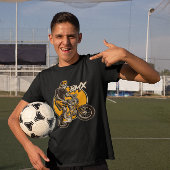 BMX Bicycle Skull Rider Jump T-shirt