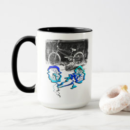 BMX Bicycle Sport Colored Reflection Mok