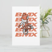 BMX Bike Biker Extreme Sport Mountain Bike Gift Kaart (Staand voorkant)
