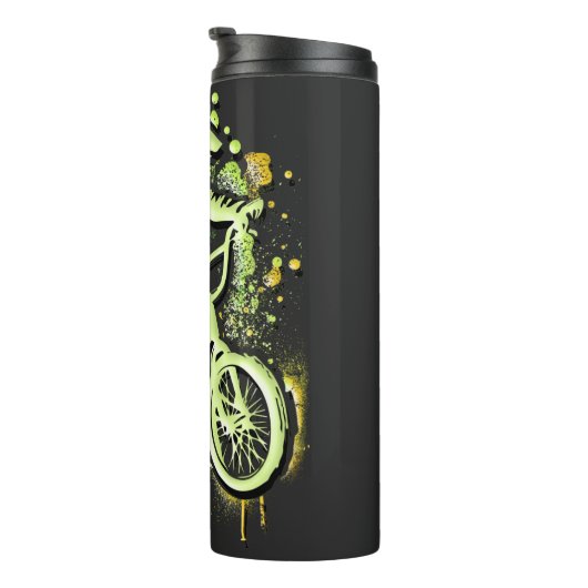 Bmx Bike - Bmx Apparel - Bmx Thermal Tumbler Thermosbeker (Geroteerd rechts)