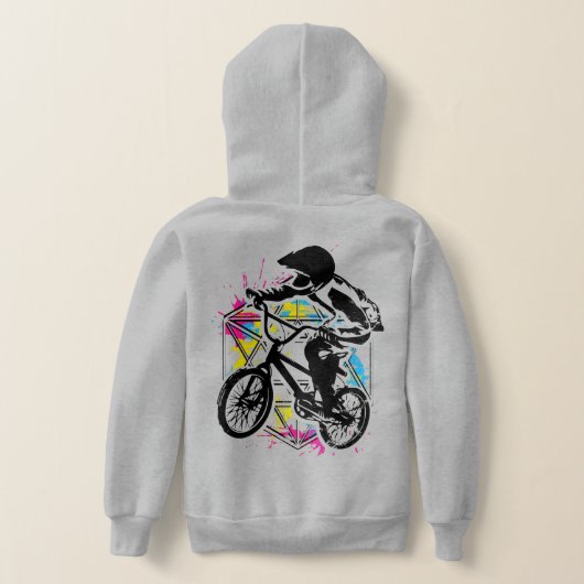  Bmx Bike - Bmx Bicycle Hoodie - Apparel (Laag Achter)