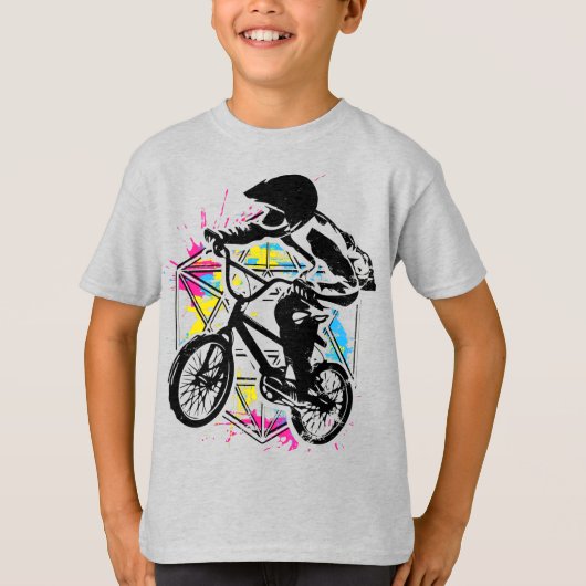  Bmx Bike - Bmx Bicycle T-Shirt - Apparel (Voorkant)