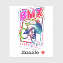 BMX Bike - BMX Urban Style - BMX Sticker