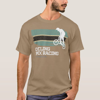 BMX Bike Botswana Flag Biking Cycling Racing BMX T-shirt