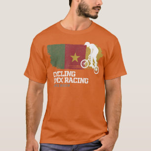 BMX Bike Cameron Flag Biking Cycling Racing BMX T-shirt