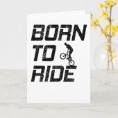 BMX Bike Freestyle Kaart (Gele Bloem)