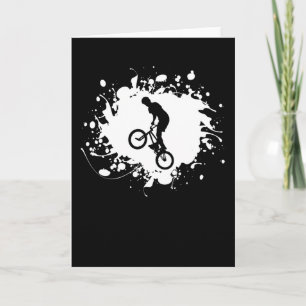 BMX Bike Freestyle Splatter Effect Kaart