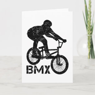 BMX Bike Freestyle Sport Retro Gift Idee Kaart
