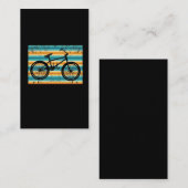  BMX Bike Racer Cycling Fan Visitekaartje (Voorkant / Achterkant)