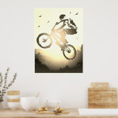  Bmx Bike - Retro Bmx Poster afdrukken (Keuken)