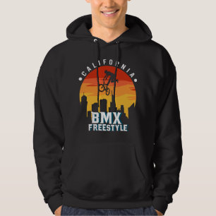 BMX Bike  Retro Freestyle BMX Riders BMX Tr Hoodie