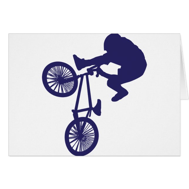 BMX BIKE RIDER (Voorkant Horizontaal)