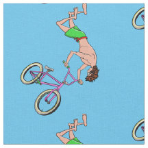 BMX Bike Rider Cartoon