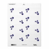 BMX Bike Rider Etiket (Full Sheet)