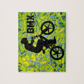 BMX Bike Rider Legpuzzel (Verticaal)
