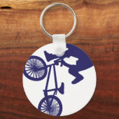 BMX BIKE RIDER SLEUTELHANGER (Voorkant)