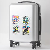 BMX Bike Stickers - BMX Vinyl Stickers (Koffer)