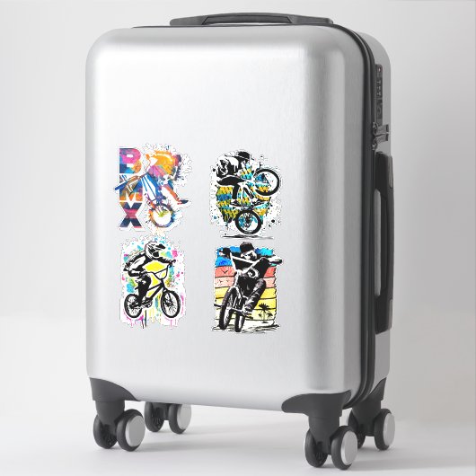 BMX Bike Stickers - BMX Vinyl Stickers (Koffer)
