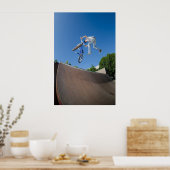 BMX Bike Stunt staart whip Poster (Keuken)