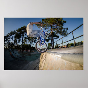 BMX Bike Stunt tap Poster