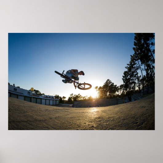 BMX Bike Stunt Top Poster (Voorkant)