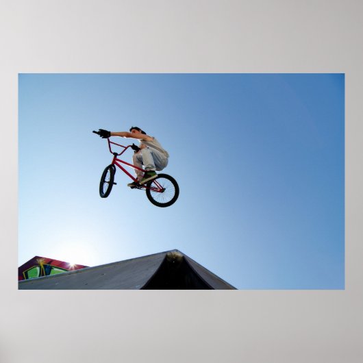 BMX Bike Stunt Top Poster (Voorkant)