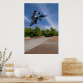 BMX Bike Stunt Top Poster (Keuken)