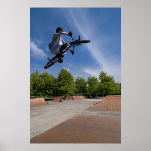 BMX Bike Stunt Top Poster (Voorkant)