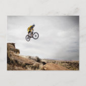 BMX Biker Briefkaart (Voorkant)