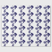 BMX Biker Cadeaupapier (Vlak)