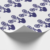 BMX Biker Cadeaupapier (Hoek)