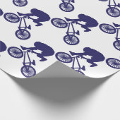 BMX-Biker Cadeaupapier (Hoek)