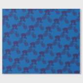 BMX-Biker Cadeaupapier (Vlak)