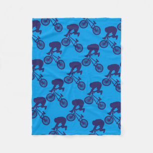BMX-Biker Fleece Deken