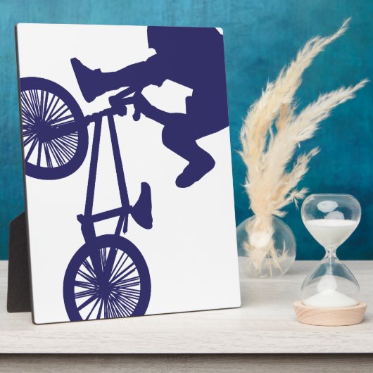 BMX Biker Fotoplaat (Zijkant)