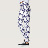 BMX Biker hoog in de lucht Leggings (Links)